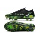 Scarpe Nike Phantom GT2 Elite FG Nero Metallic Platino Verde Strike