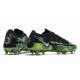 Scarpe Nike Phantom GT2 Elite FG Nero Metallic Platino Verde Strike