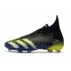 adidas Predator Freak+ FG Scarpa Blu Nero Core Bianco Giallo Solare