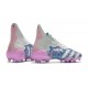adidas Predator Freak+ FG Scarpa Calcio Argento Grigio Rosa