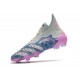 adidas Predator Freak+ FG Scarpa Calcio Argento Grigio Rosa