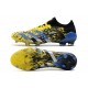 adidas Scarpe Calcio Predator Freak .1 L FG X-Men Wolverine - Giallo Acceso Argento Metallico Nero Core