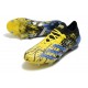adidas Scarpe Calcio Predator Freak .1 L FG X-Men Wolverine - Giallo Acceso Argento Metallico Nero Core