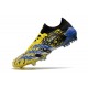 adidas Scarpe Calcio Predator Freak .1 L FG X-Men Wolverine - Giallo Acceso Argento Metallico Nero Core