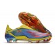 adidas Scarpe Calcio X Ghosted + FG X-Men Cyclops - Blu Rosso Vivido Giallo Acceso