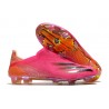 adidas Scarpe Calcio X Ghosted + FG Rosa Shock Nero Core Arancione Acceso