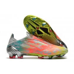 adidas Scarpe X Speedflow + Fg Onice Chiaro Bianco Solar Giallo