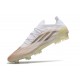 adidas X SPEEDFLOW.1 FG Uomo Bianco Nero Core Oro Metallico Melange