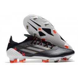 adidas X SPEEDFLOW.1 FG Uomo Nero Core Bianco Rosso Vivido