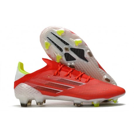 adidas X SPEEDFLOW.1 FG Uomo Rosso Nero Core Rosso