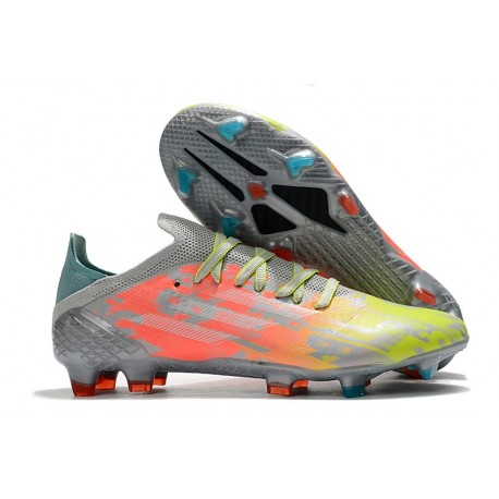 adidas X SPEEDFLOW.1 FG Uomo Onice Chiaro Bianco Solar Giallo