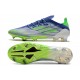 adidas X SPEEDFLOW.1 FG Uomo Adizero Bianco Verde Screaming Sonic Ink