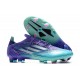 adidas X SPEEDFLOW.1 FG Uomo Viola Rush Argento Metallico Menta Rush