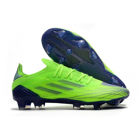 adidas X SPEEDFLOW.1 FG Uomo Verde Viola