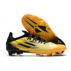 adidas X SPEEDFLOW.1 FG Uomo Oro Solare NeroCore Giallo Acceso
