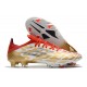 adidas X SPEEDFLOW.1 FG Uomo Oro Rosso Bianco