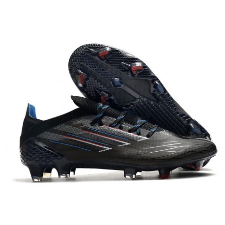 adidas X SPEEDFLOW.1 FG Uomo Nero Core Bianco Rosso Vivido