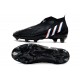 adidas Predator Edge + FG Scarpa Nuovo Nero Core Bianco Rosso Vivido