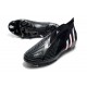 adidas Predator Edge + FG Scarpa Nuovo Nero Core Bianco Rosso Vivido