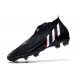 adidas Predator Edge + FG Scarpa Nuovo Nero Core Bianco Rosso Vivido