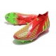 adidas Predator Edge + FG Scarpa Nuovo Rosso Verde