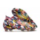 adidas Predator Edge + FG Scarpa Nuovo Geometric Blu Acceso Team Giallo Rosso Solare