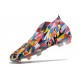 adidas Predator Edge + FG Scarpa Nuovo Geometric Blu Acceso Team Giallo Rosso Solare