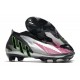 adidas Predator Edge + FG Scarpa Nuovo Argento Nero Rosa