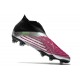 adidas Predator Edge + FG Scarpa Nuovo Argento Nero Rosa
