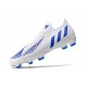 adidas Predator Edge + FG Scarpa Nuovo Bianco Hi Res Blu Bianco
