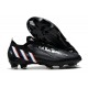 adidas Predator Edge.1 Low FG Uomo Nero Core Bianco Rosso Vivido