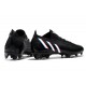 adidas Predator Edge.1 Low FG Uomo Nero Core Bianco Rosso Vivido