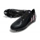 adidas Predator Edge.1 Low FG Uomo Nero Core Bianco Rosso Vivido