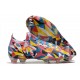 adidas Predator Edge.1 Low FG Uomo Geometric Blu Acceso Team Giallo Rosso Solare