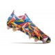 adidas Predator Edge.1 Low FG Uomo Geometric Blu Acceso Team Giallo Rosso Solare