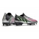 adidas Predator Edge.1 Low FG Uomo Argento Nero Rosa