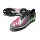 adidas Predator Edge.1 Low FG Uomo Argento Nero Rosa