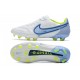 Nike Tiempo Legend 9 Elite FG Bianco Blu