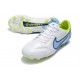 Nike Tiempo Legend 9 Elite FG Bianco Blu