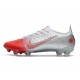 Nike Mercurial Vapor 14 Elite FG Scarpe Leroy Sané Argento Rosso
