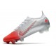 Nike Mercurial Vapor 14 Elite FG Scarpe Leroy Sané Argento Rosso