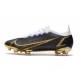 Nike Mercurial Vapor 14 Elite FG Scarpe Nero Oro