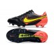 Nike Tiempo Legend 9 Elite FG Nero Rosso Giallo