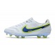 Nike Tiempo Legend 9 Elite FG Bianco Blu