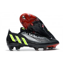adidas Predator Edge.1 Low FG Uomo Nero Verde