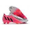 adidas Predator Edge.1 Low FG Uomo Rosa Solare Nero Bianco