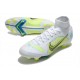 Nike Mercurial Superfly 8 Elite FG Uomo Bianco Blu Giallo