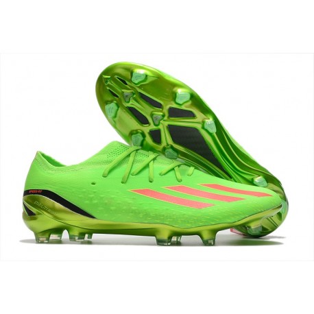 adidas X Speedportal.1 FG Uomo Verde Rosso