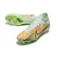 Nike Zoom Mercurial Superfly 9 Elite Fg Verde Blu Arancione