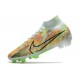 Nike Zoom Mercurial Superfly 9 Elite Fg Verde Blu Arancione